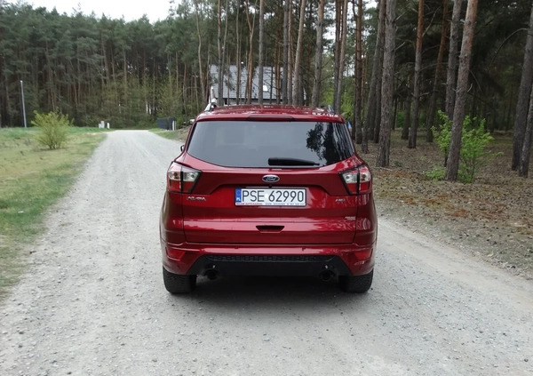 Ford Kuga cena 87900 przebieg: 86300, rok produkcji 2019 z Maszewo małe 154